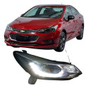 Farol Chevrolet Cruze 2017 Led Ld 25052909 Direito/passageiro Direito