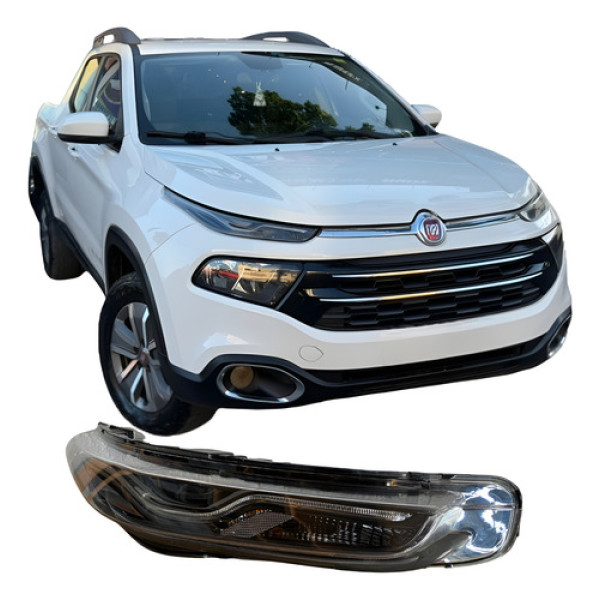 Farol Fiat Toro Led 22061751 Direito