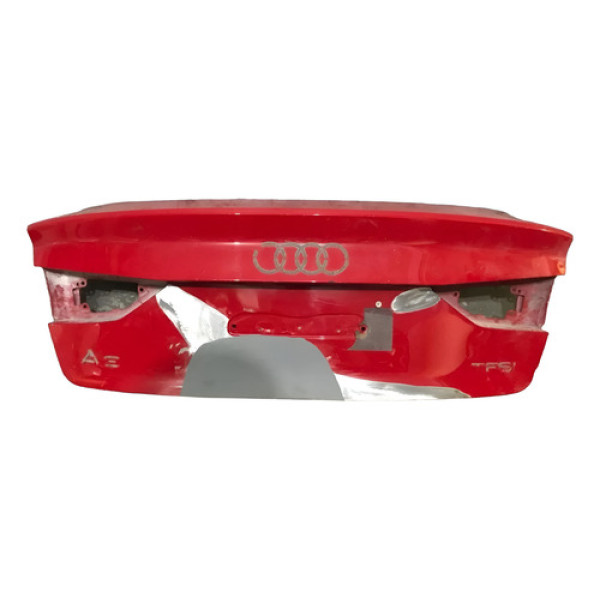 Tampa Traseira Audi A3 Sedan 2014 2015 2016 18032216 - Vermelho