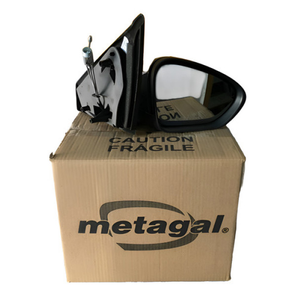 Retrovisor Fiat Argo Direito Manual Preto