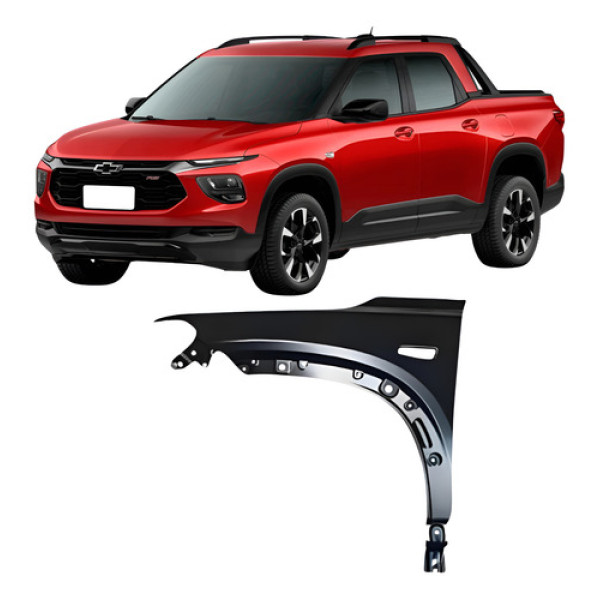 Para Lama Chevrolet Montana 2022 2023 Novo Original Esquerdo