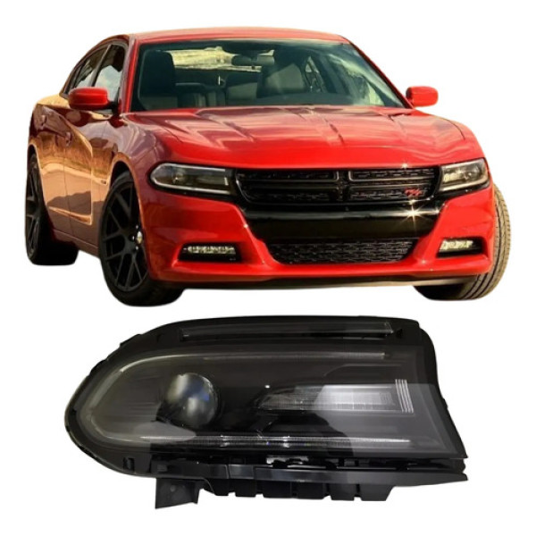 Farol Direito Dodge Charger 2015 A 2019 Mopar K68294430ae Direito