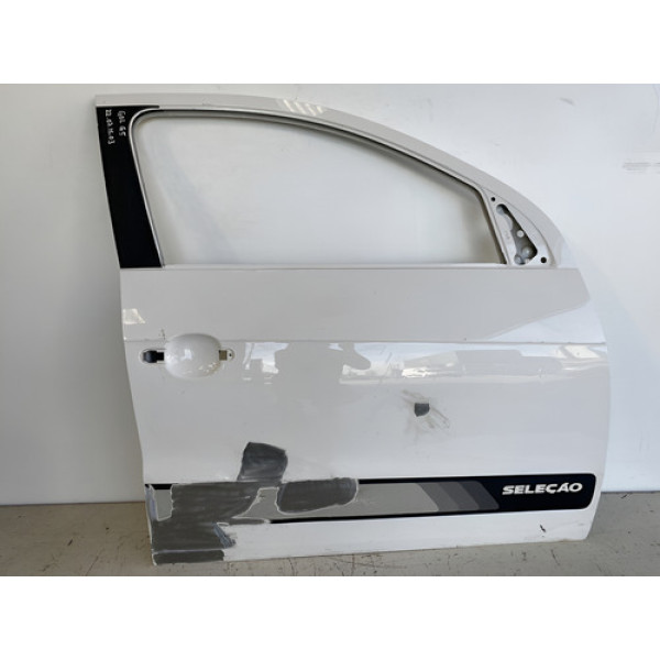 Porta Dianteira Volkswagen Gol G5 E G6 22071503 Branco Direito Dianteira