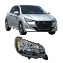 Farol Peugeot 208 2020 2021 2022 25121107 Direito