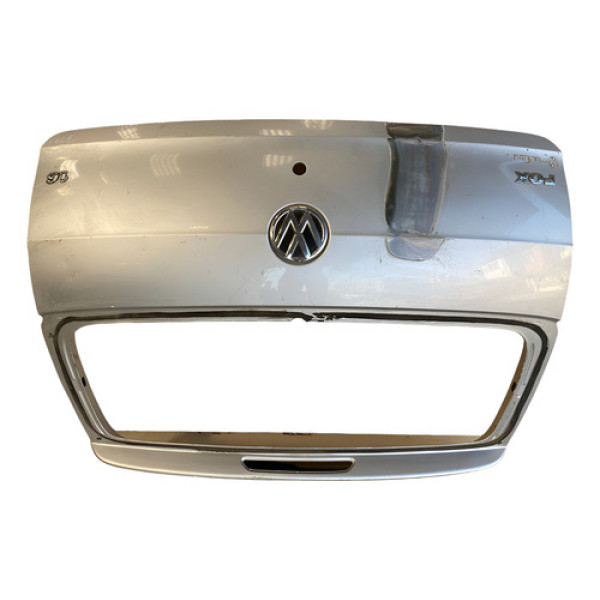 Tampa Traseira Volkswagen Fox 2011 A 2014 22052613 - Prateado