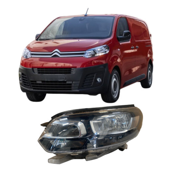 Farol Citroen Jumpy 2018 2019 2020 25121112 Esquerdo