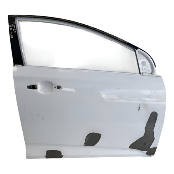 Porta Dianteira Hyundai Hb20 22121409 Dianteira Direito Branco