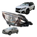 Farol Peugeot 2008 Novo Original 2015 2016 2017 2018 2019 20 Direito