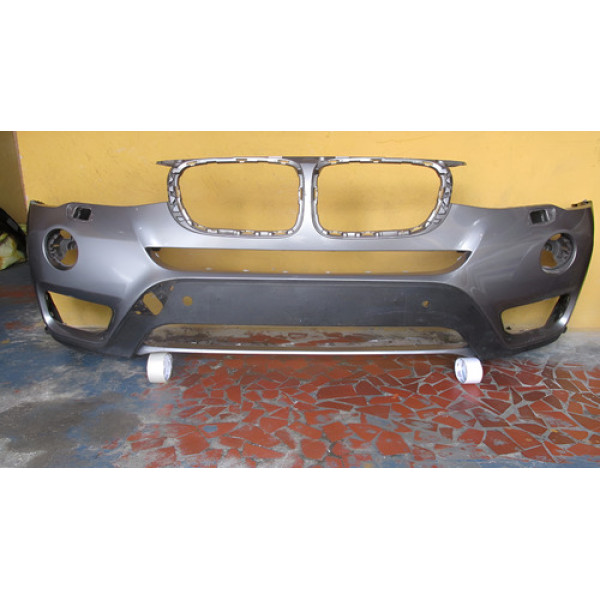 Para Choque Dianteiro Bmw X3 2015 #1601 Cinza-escuro
