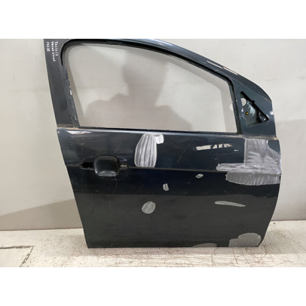 Porta Dianteira Fiat Palio 2013 A 2015 Grand Siena 14638 - Dianteira - Direito - Preto