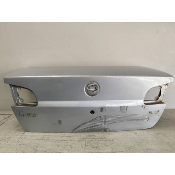 Tampa Traseira Fiat Siena 2008 2009 23041103 Prateado