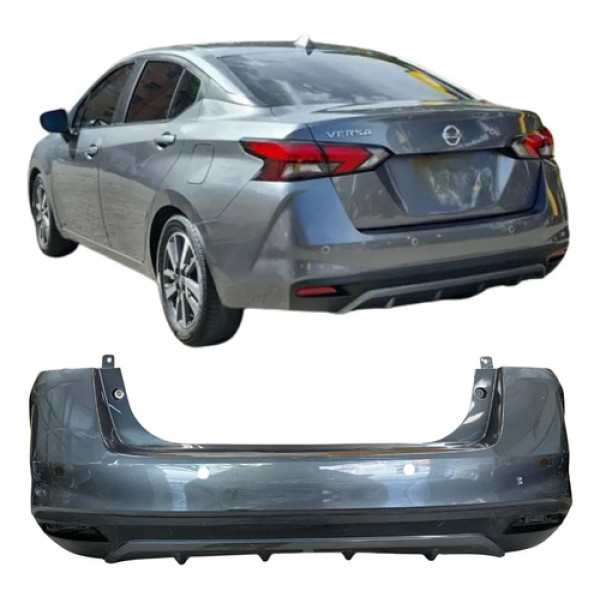 Para Choque Traseiro Nissan Versa 2020 2021 26021307