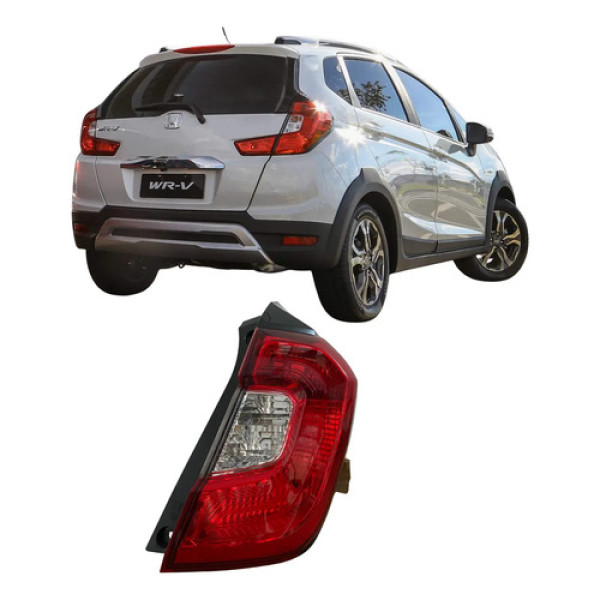 Lanterna Traseira Honda Wrv Wr-v Original Sem Led 26061302 Direito/passageiro Vermelho