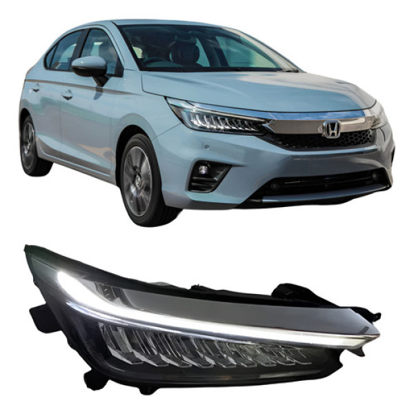 Farol Honda City 2022 Full Led Ld 25052904 Direito/passageiro Direito