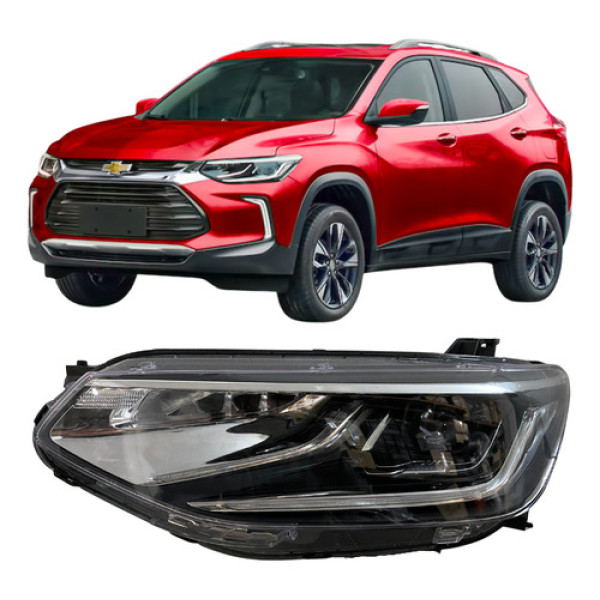 Farol Chevrolet Tracker Led 2020 2021 26012310 Esquerdo/motorista