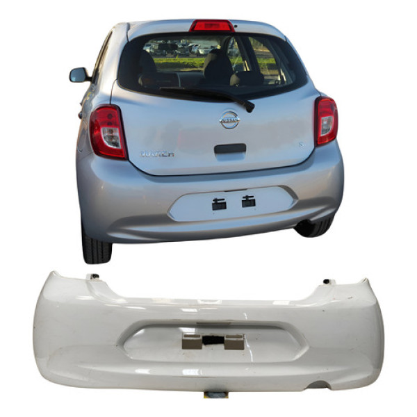 Para Choque Traseiro Nissan March 2015 25090609
