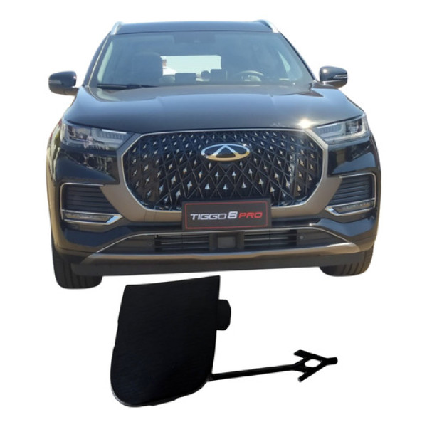 Tampa Reboque Chery Tiggo 8 Pro 2025 Dianteiro Novo Original