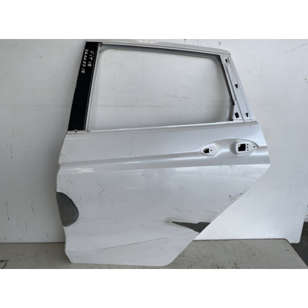 Porta Traseira Honda Fit 2015 2016 2017 23020715 Traseira Esquerdo Branco