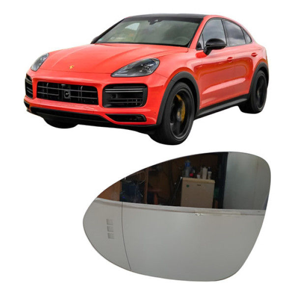 Lente  Retrovisor   Porsche  Cayenne   2022   2023   2024