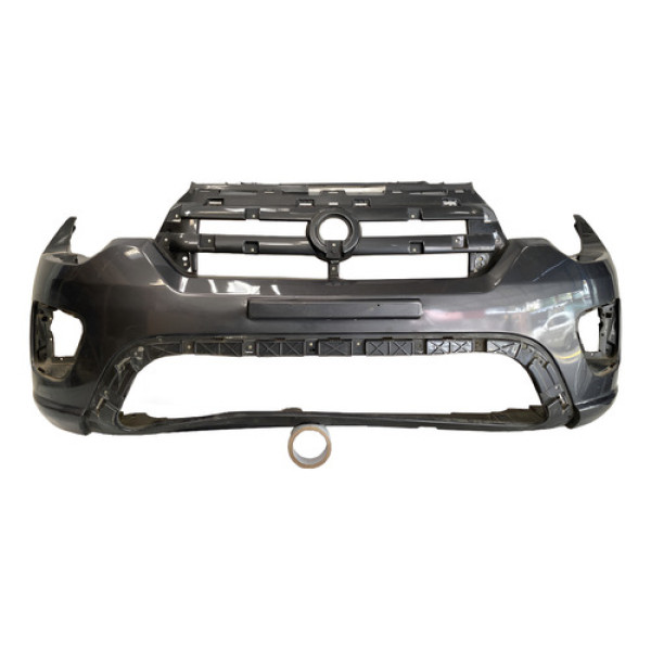 Para Choque Dianteiro Fiat Mobi Way 22110412 Cinza