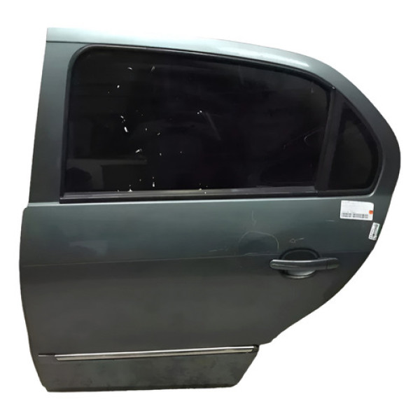 Porta Traseira Volkswagen Gol Voyage Pte15944 - Traseira - Esquerda/cinza-escuro - Cinza-escuro