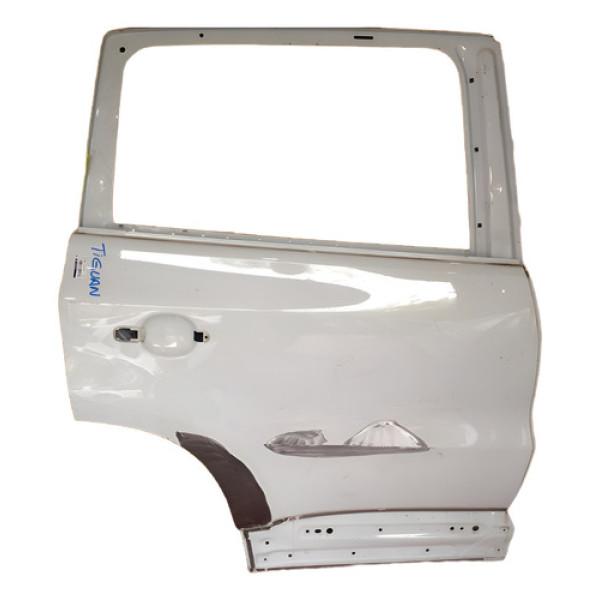 Porta Traseira Volkswagen Tiguan #804391 Branco Traseira Direito/branco