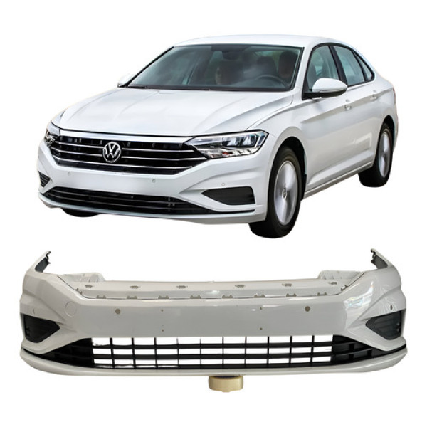 Para Choque Dianteiro Volkswagen Jetta 2020 2021 25070101 Branco