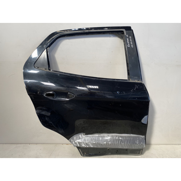 Porta Traseira Ford Ecosport 2013 2014 2015 2016 23070403 Preto Direito Traseira