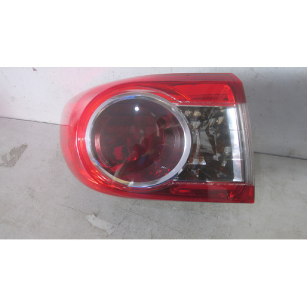 Lanterna Traseira Toyota Corolla Sem Led 2012 2013 22052660 Esquerdo Vermelho