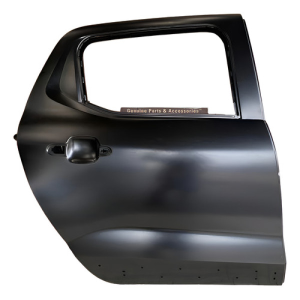 Porta Traseira Fiat Strada 2021 2022 2023 Nova Original - Traseira - Direito - Preto