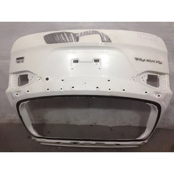 Tampa Traseira Hyundai Santa Fé 2015 17041003 Branco