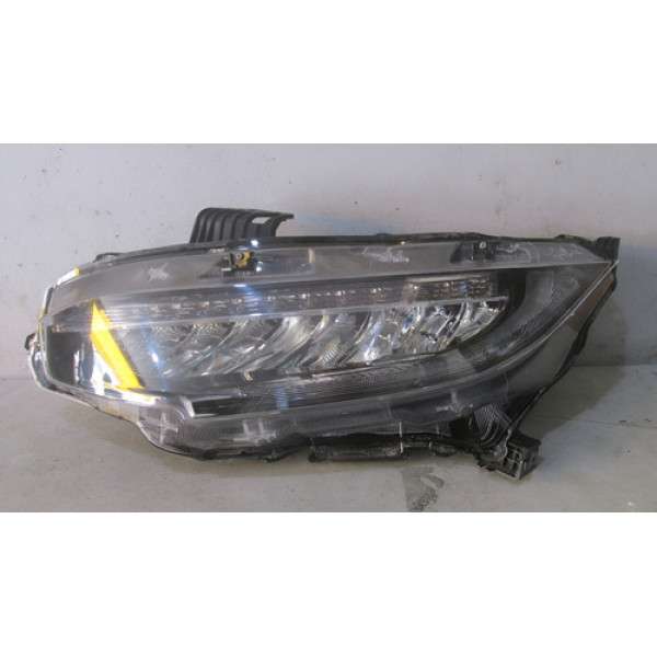 Farol Honda Civic Turbo 2017 2018 Led 21121756 Esquerdo