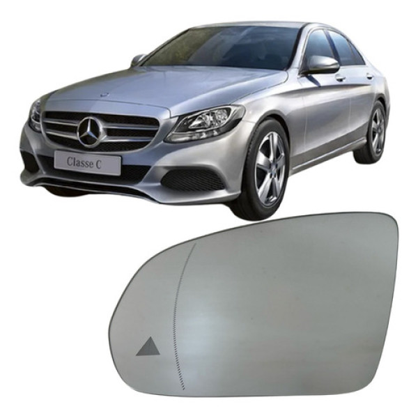 Lente Retrovisor Mercedes Benz C180 C200 2015 2016 2017 2018