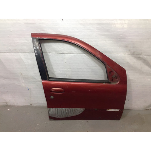 Porta Fiat Palio 1997 A 2000 Cp16022404 - Dianteira - Direito - Vermelho