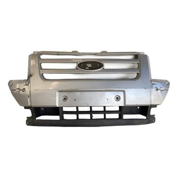 Para Choque Dianteiro Ford Transit 2007 2008 2009 22071901 Prateado