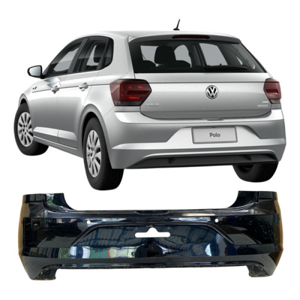 Para Choque Traseiro Volkswagen Polo 2018 2019 25120506