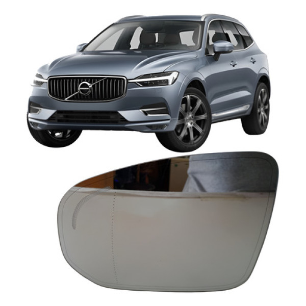 Lente  Retrovisor Volvo Xc60 2019 2020 2021 2022 2023 2024