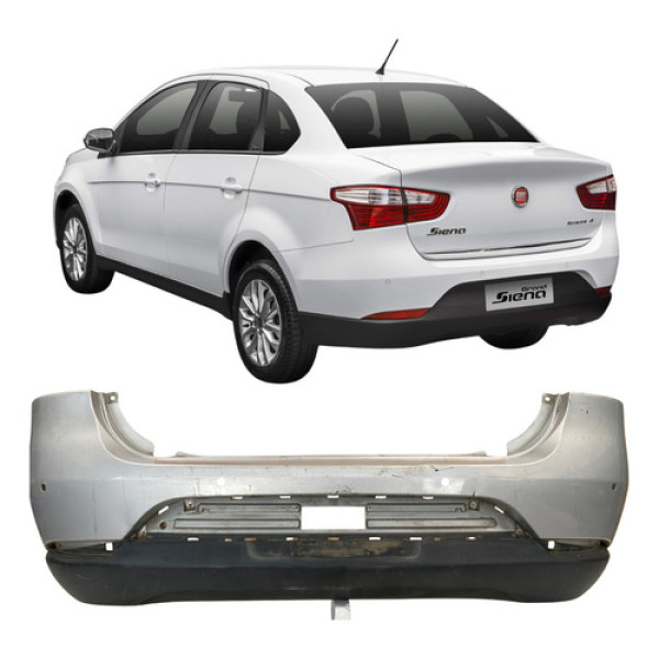 Para Choque Traseiro Fiat Grand Siena 25120511