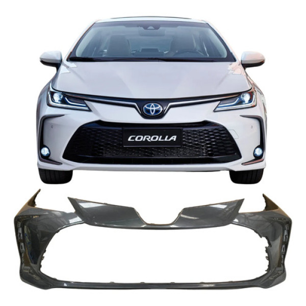 Para Choque Dianteiro Toyota Corolla 2020 2021 2022 26041403 Cinza
