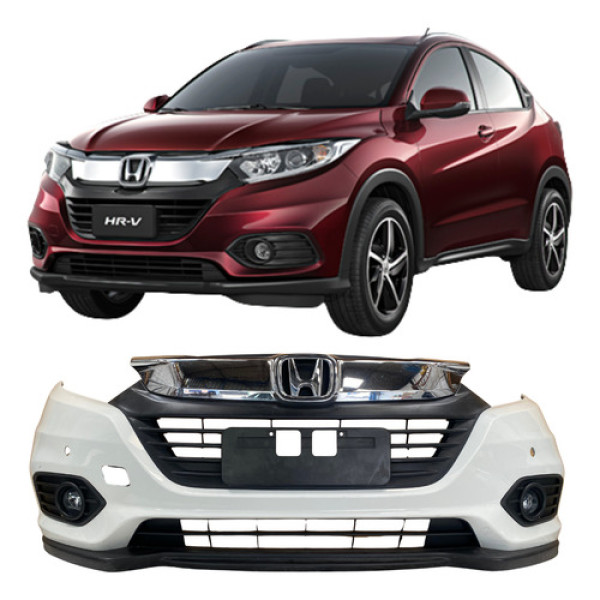 Para Choque Dianteiro Honda Hrv 2019 2020 26011602 Branco