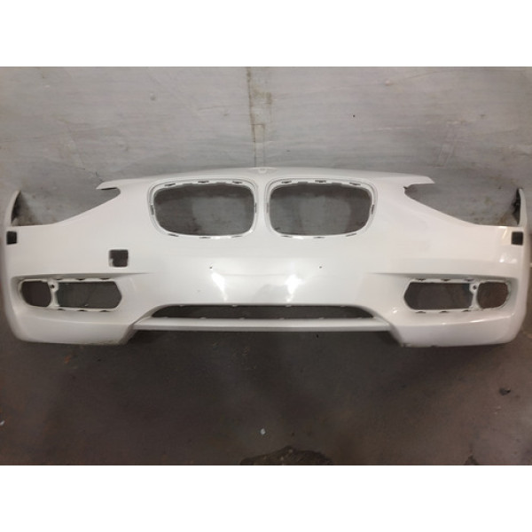 Para Choque Dianteiro Bmw Série 1 2013 2014 #0705 Branco