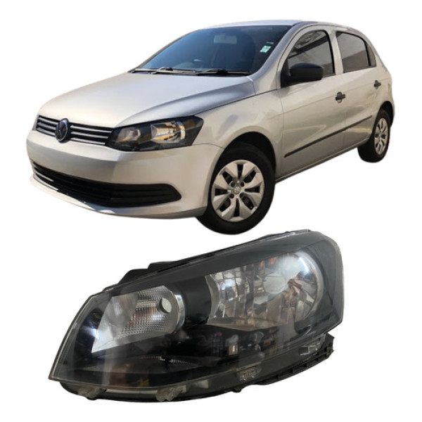 Farol Volkswagen Gol G6 25112601 Esquerdo