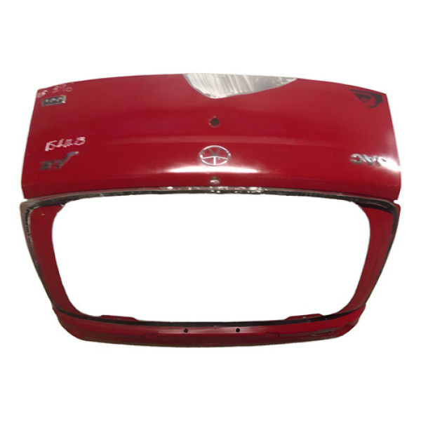 Tampa Traseira Jac J3 #15111113 Vermelho