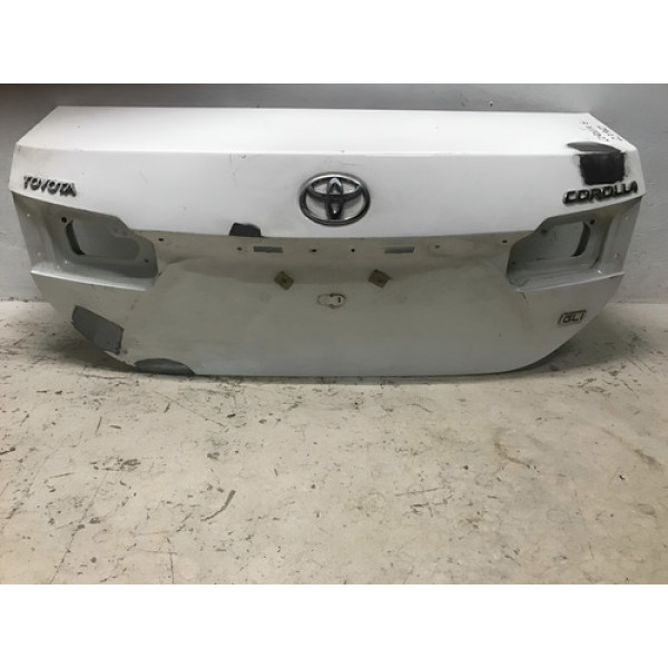 Tampa Traseira Toyota Corolla 2015 2016 23960 Branco