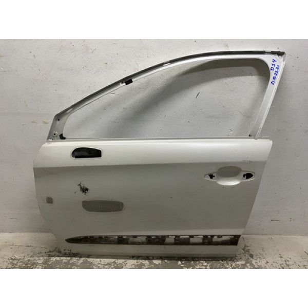 Porta Citroen Ds4 21102221 Branco Esquerdo Dianteira