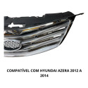 Grade Frontal Hyundai Azera 2012 A 2014 2013 Nova Cinza Brilhante