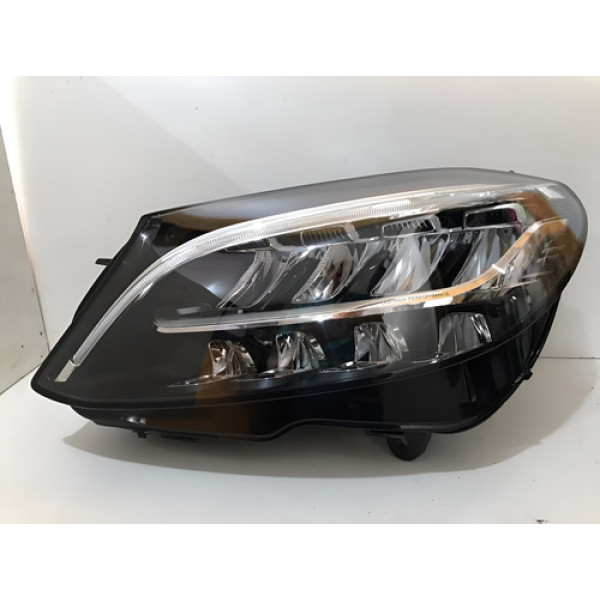 Farol Mercedes Benz C180 C200 2019 2020 Full Led Esquerdo