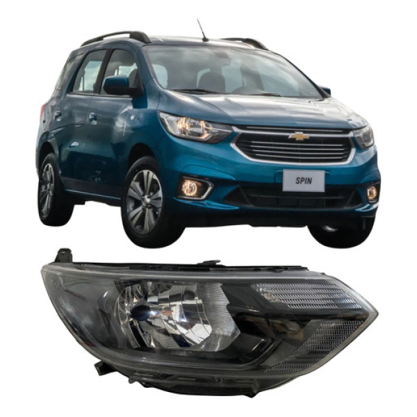 Farol Chevrolet Spin Led 2017 2018 2019 A 2023 26012105 Direito