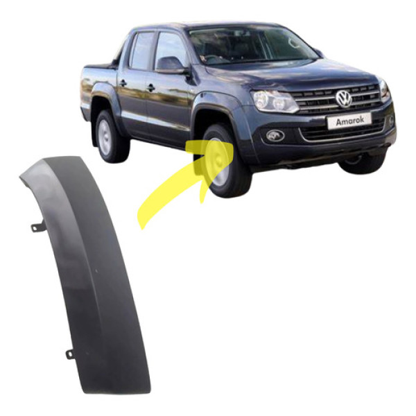 Aplique Parachoque Dianteiro Volkswagen Amarok Ld Rf20666