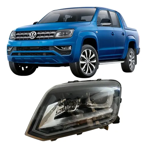 Farol Volkswagen Amarok Led Xenon 2017 Original 26051312 Esquerdo/motorista Esquerdo